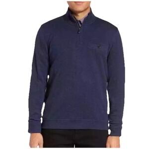 Ted Baker Valerio Quarter Zip Sweater Mens Size 5 US XL Pullover